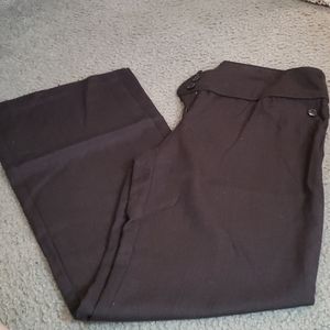 Chocolate brown dress slacks